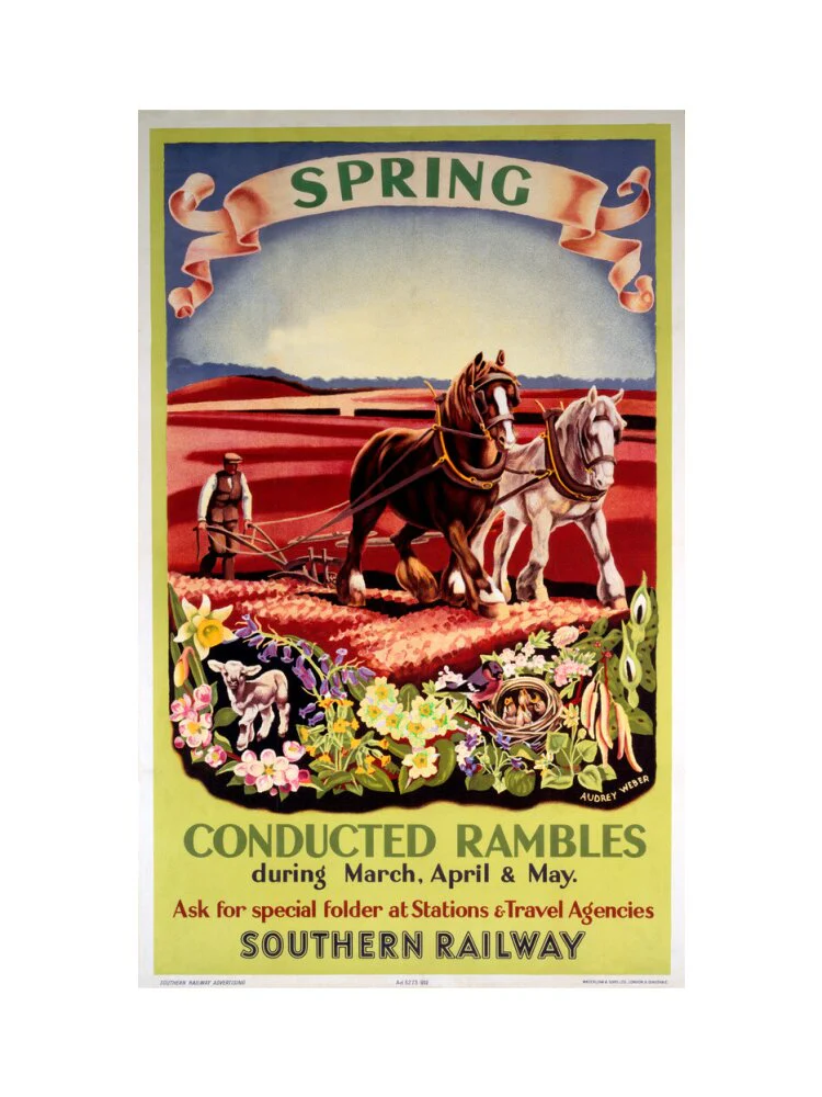 ‘Spring’, SR poster, 1936. - Image 7