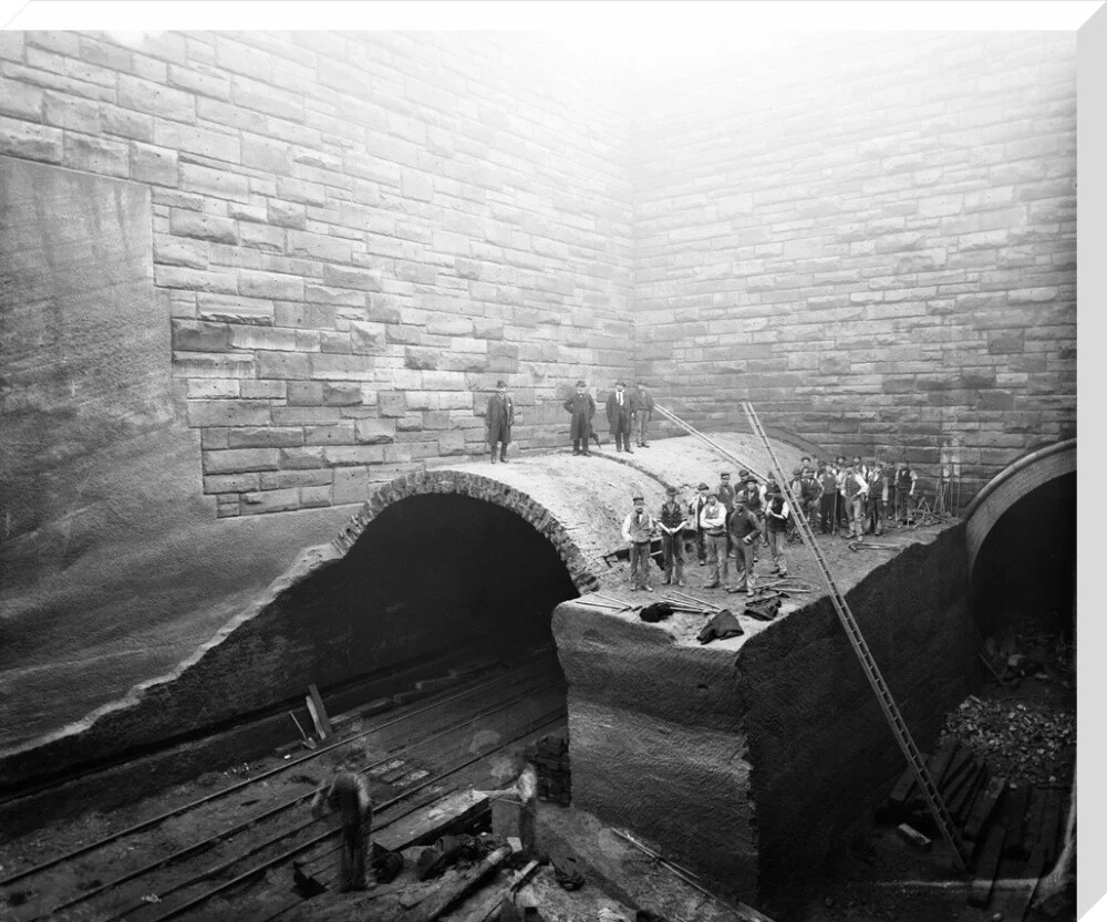 Demolition work in Liverpool, 1881 - Image 67