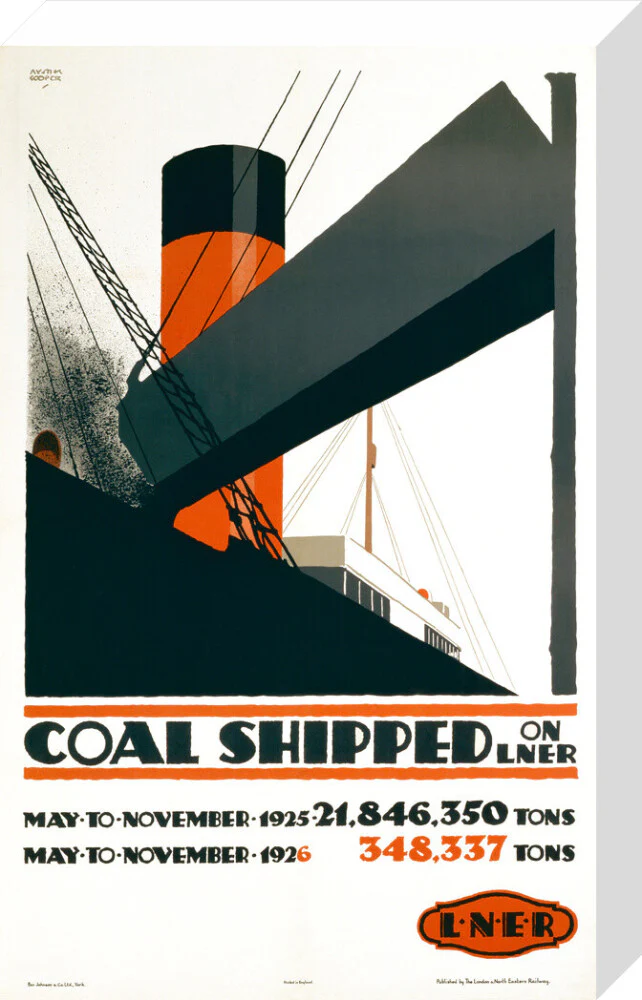 Poster, Coal Shipped on LNER - Image 32