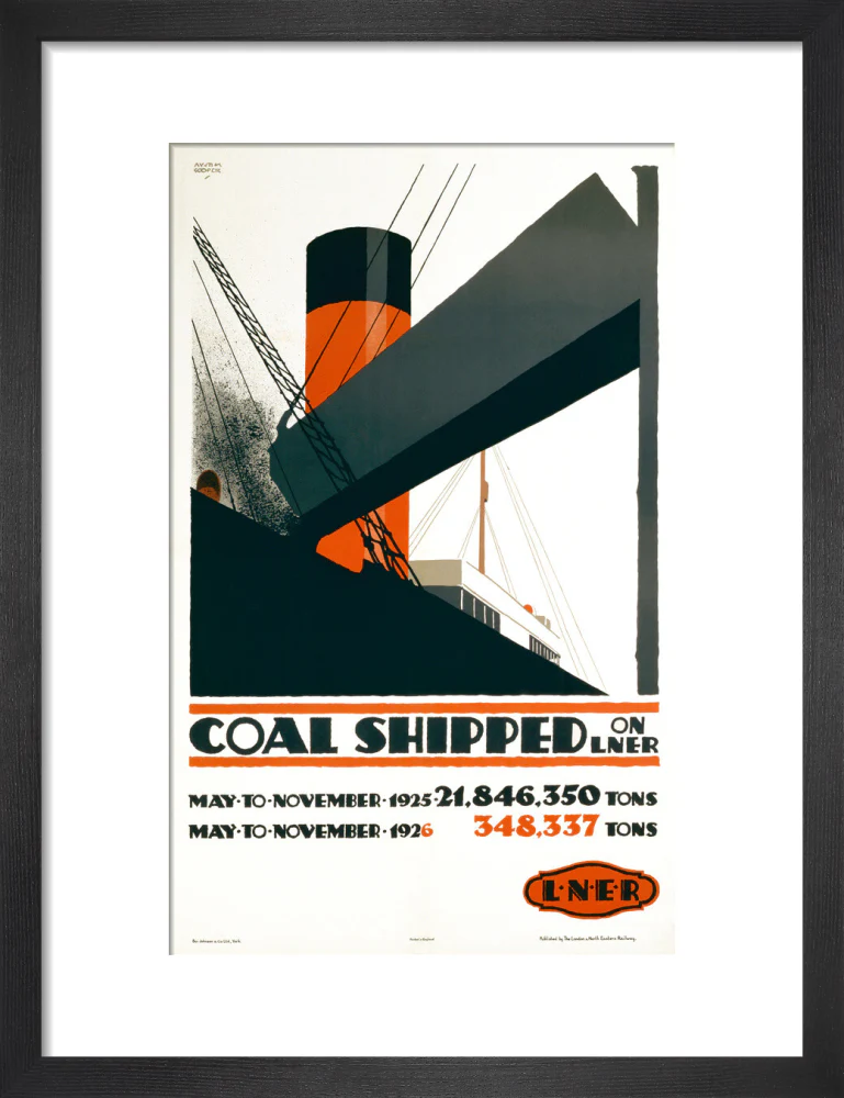 Poster, Coal Shipped on LNER - Image 8