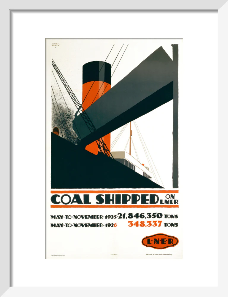 Poster, Coal Shipped on LNER - Image 9