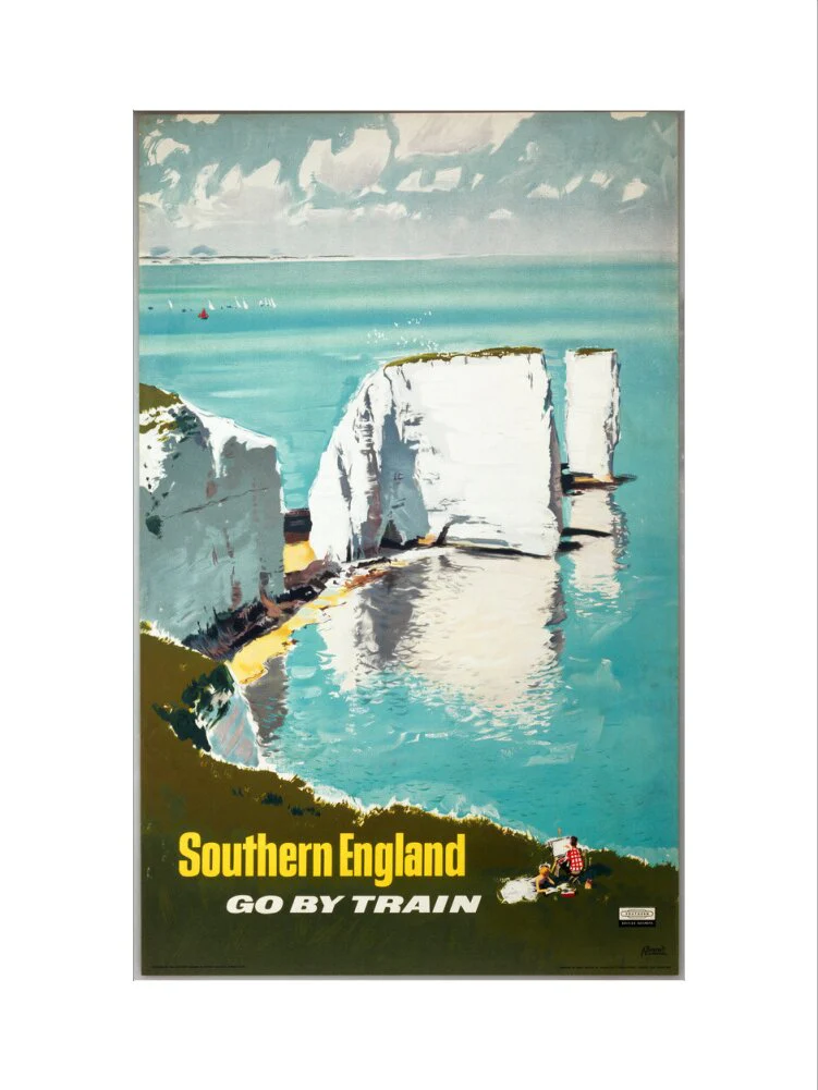 'Southern England, Go by Train', BR (SR) poster, 1960. - Image 12