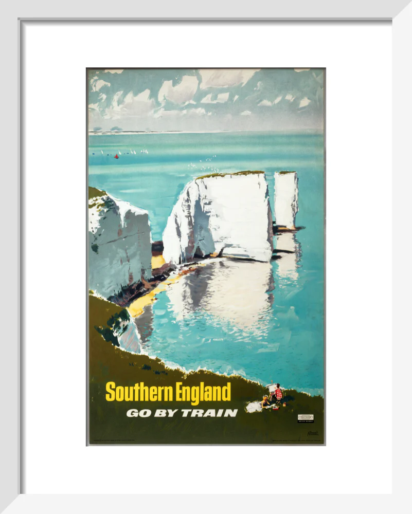 'Southern England, Go by Train', BR (SR) poster, 1960. - Image 37