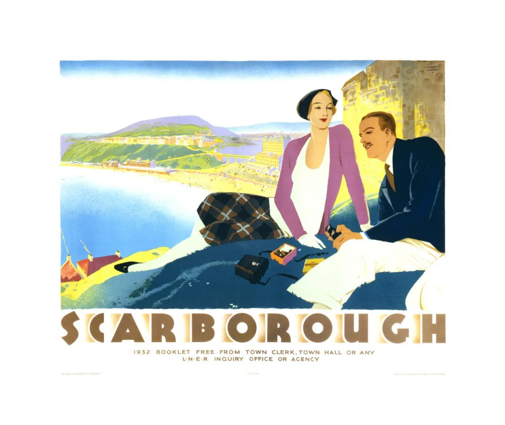 'Scarborough', LNER poster, 1932. - Image 61