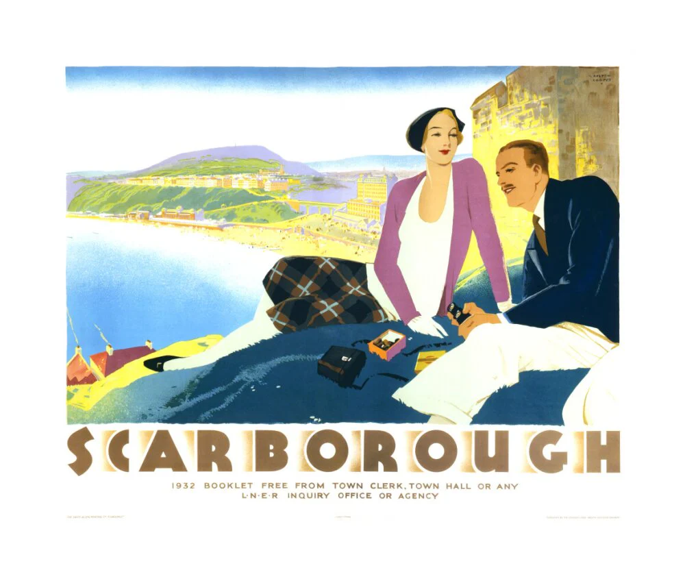 'Scarborough', LNER poster, 1932. - Image 62