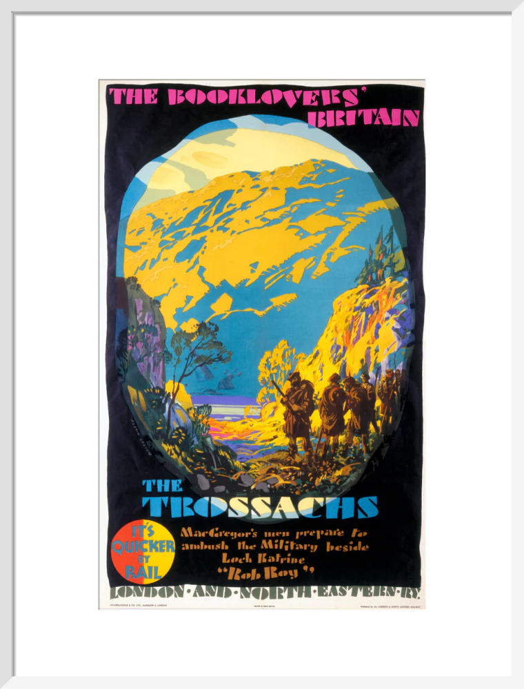 'The Booklovers' Britain: The Trossachs', LNER poster, 1927. - Image 19