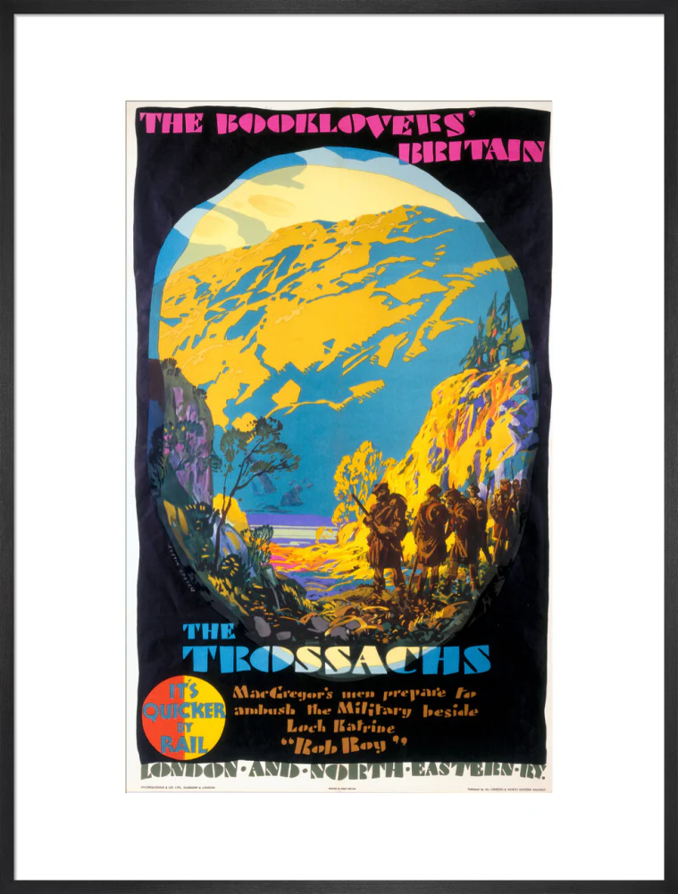 'The Booklovers' Britain: The Trossachs', LNER poster, 1927. - Image 23