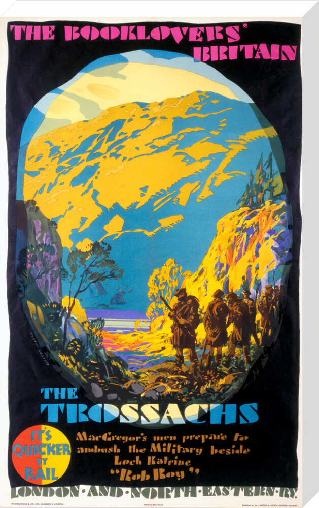 'The Booklovers' Britain: The Trossachs', LNER poster, 1927. - Image 33