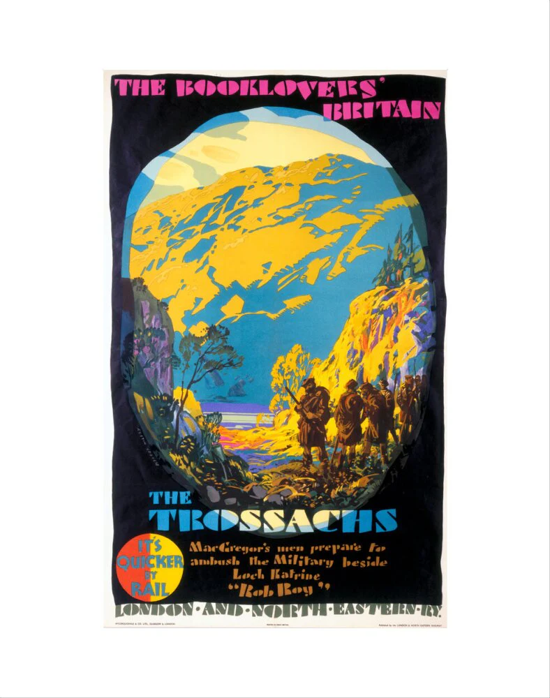 'The Booklovers' Britain: The Trossachs', LNER poster, 1927. - Image 35