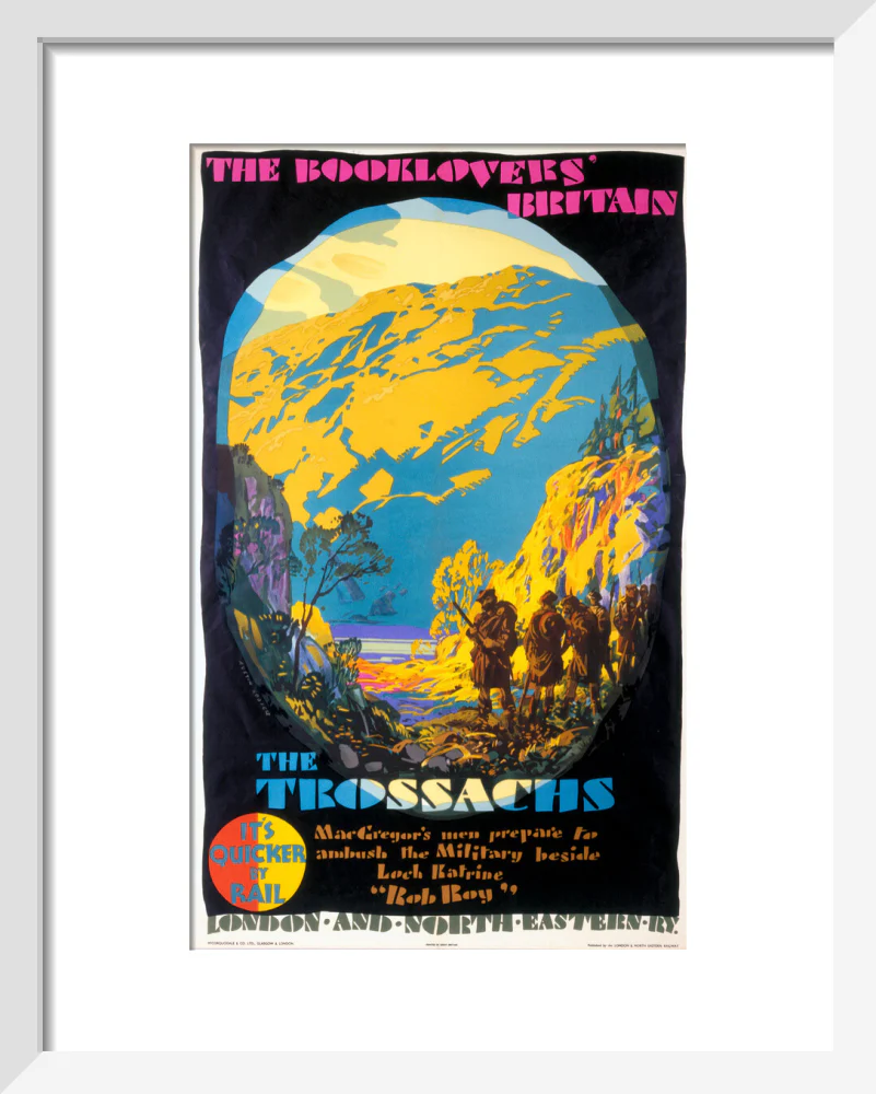 'The Booklovers' Britain: The Trossachs', LNER poster, 1927. - Image 37
