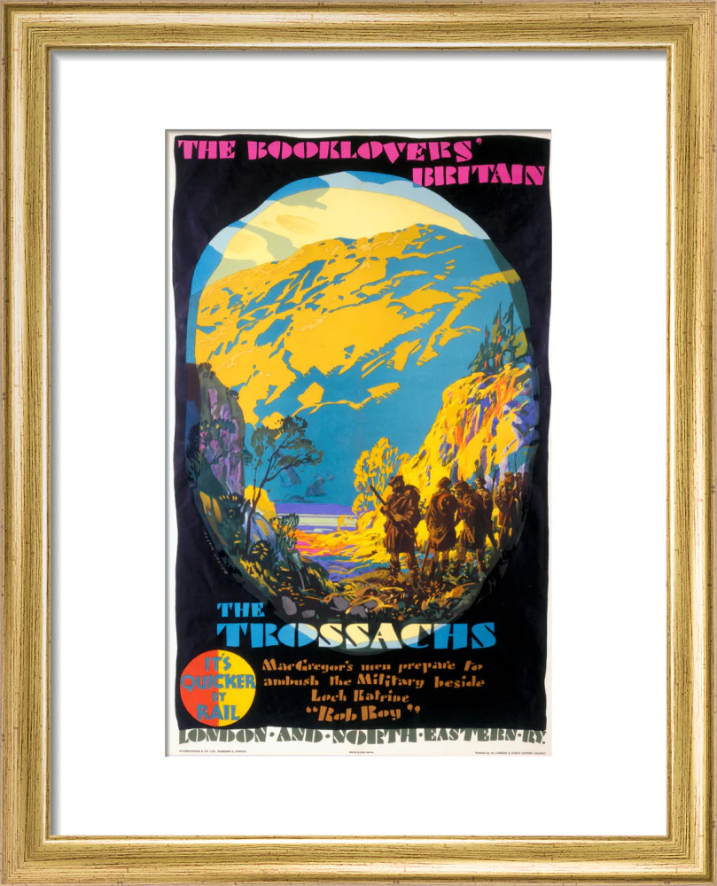 'The Booklovers' Britain: The Trossachs', LNER poster, 1927. - Image 38