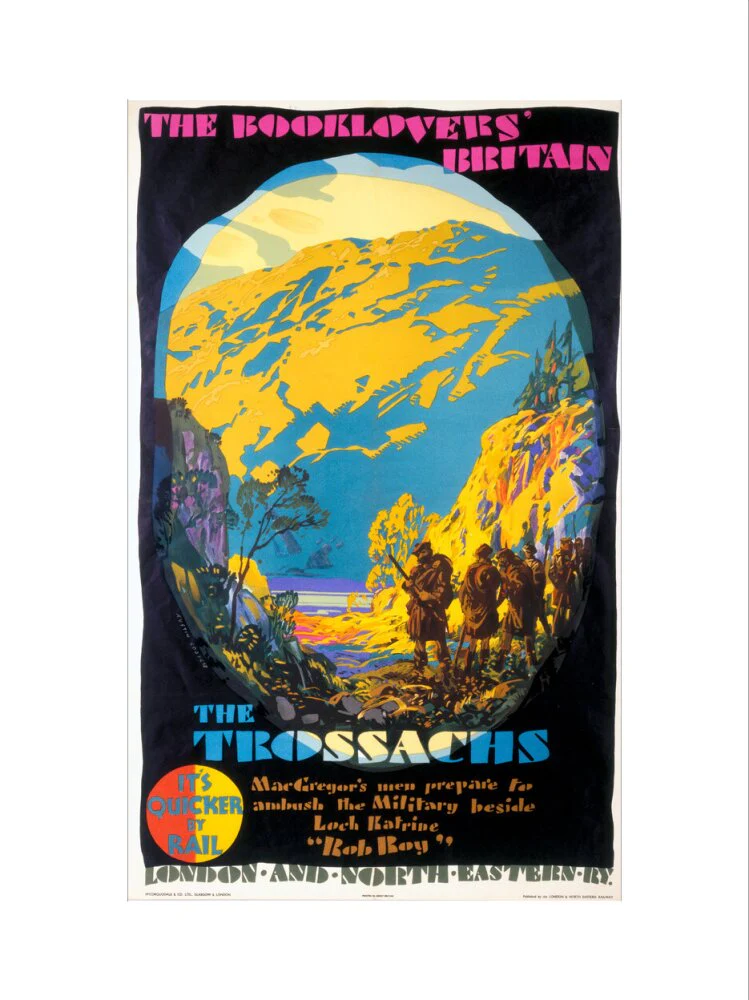 'The Booklovers' Britain: The Trossachs', LNER poster, 1927. - Image 40