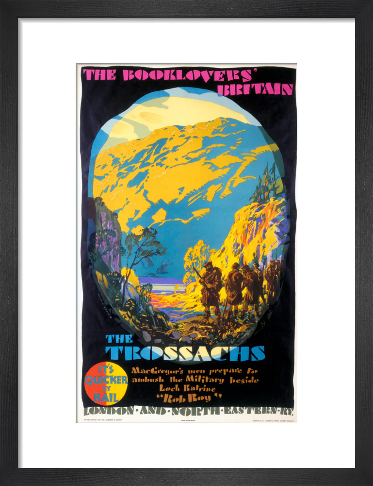 'The Booklovers' Britain: The Trossachs', LNER poster, 1927. - Image 41