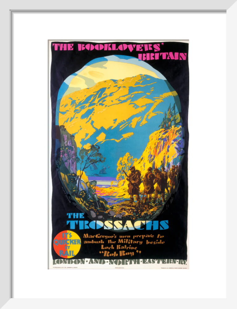 'The Booklovers' Britain: The Trossachs', LNER poster, 1927. - Image 42