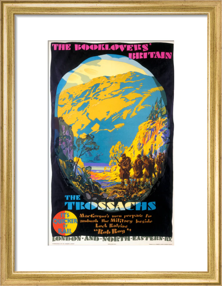 'The Booklovers' Britain: The Trossachs', LNER poster, 1927. - Image 43