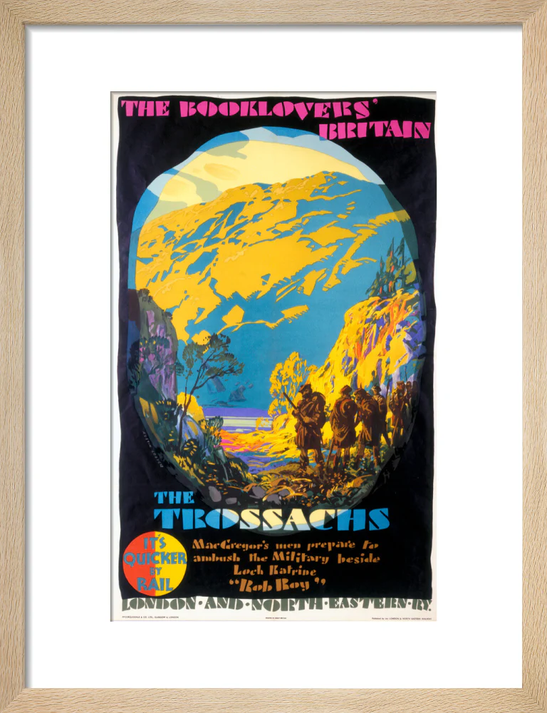 'The Booklovers' Britain: The Trossachs', LNER poster, 1927. - Image 44