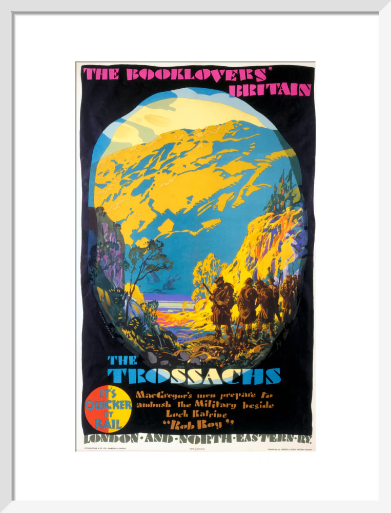 'The Booklovers' Britain: The Trossachs', LNER poster, 1927. - Image 47