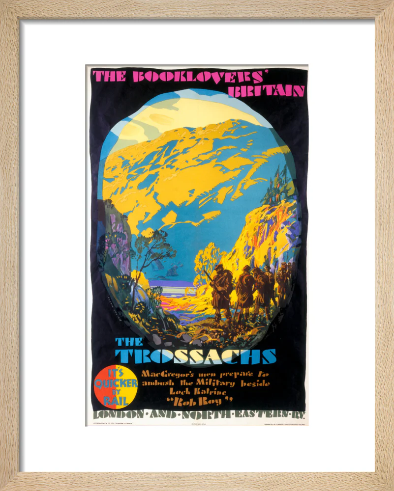'The Booklovers' Britain: The Trossachs', LNER poster, 1927. - Image 6