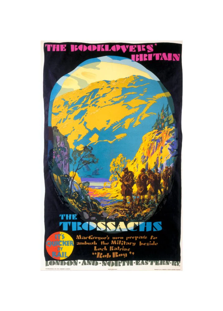 'The Booklovers' Britain: The Trossachs', LNER poster, 1927. - Image 60