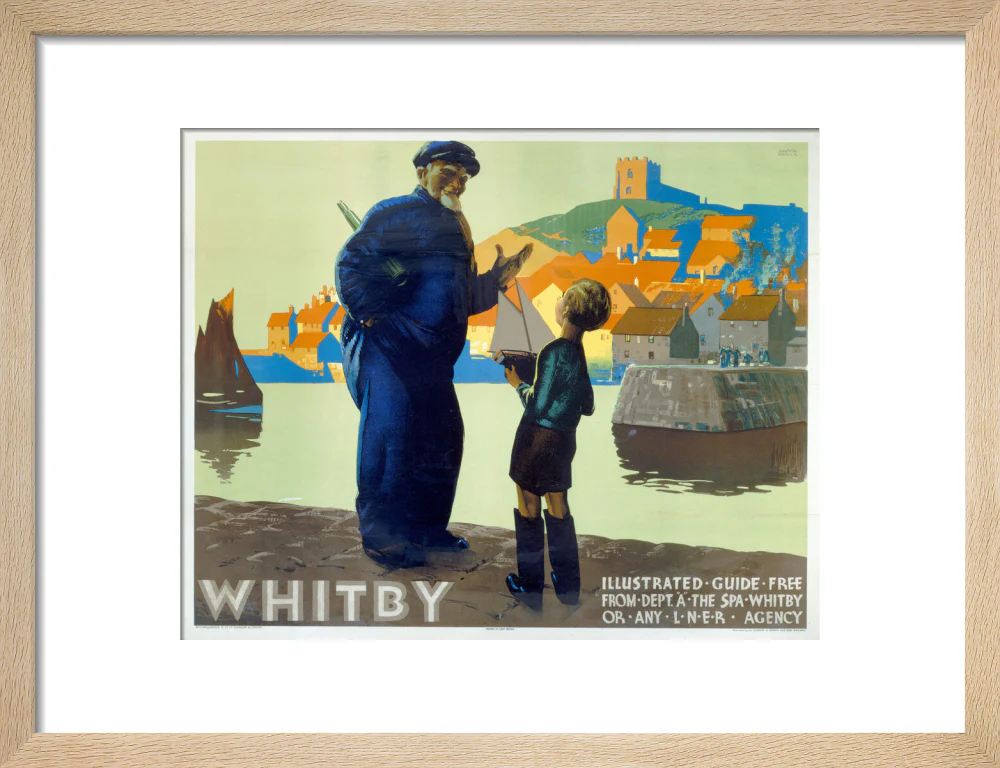 'Whitby', LNER poster, 1923. - Image 11