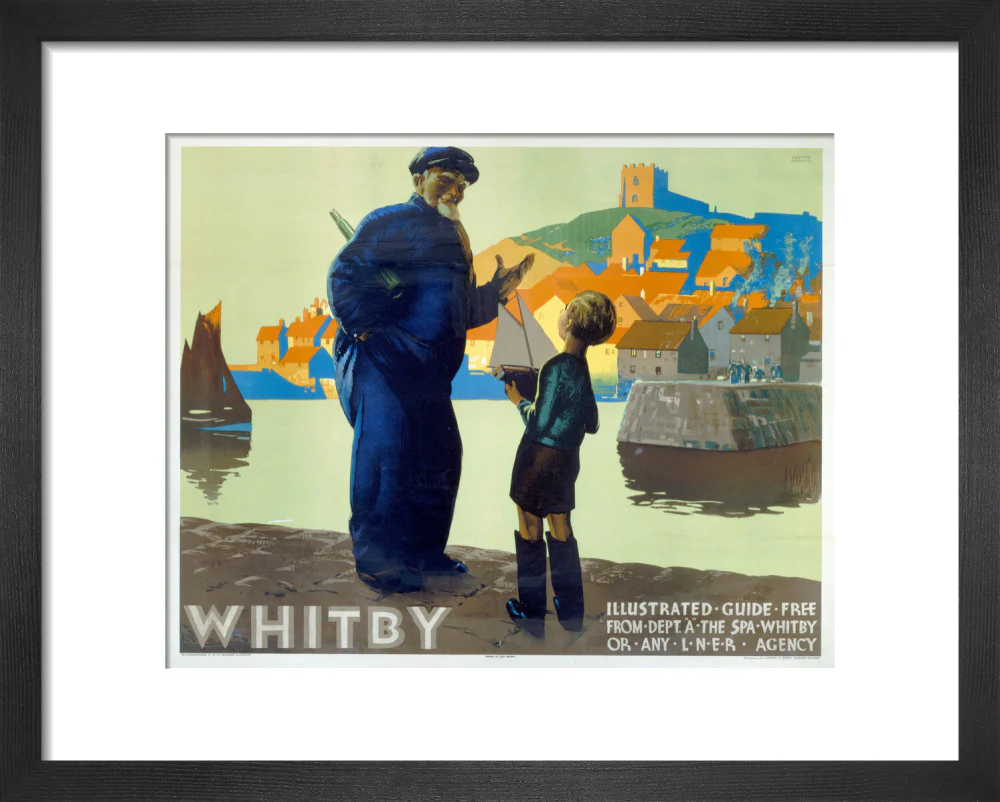 'Whitby', LNER poster, 1923. - Image 3