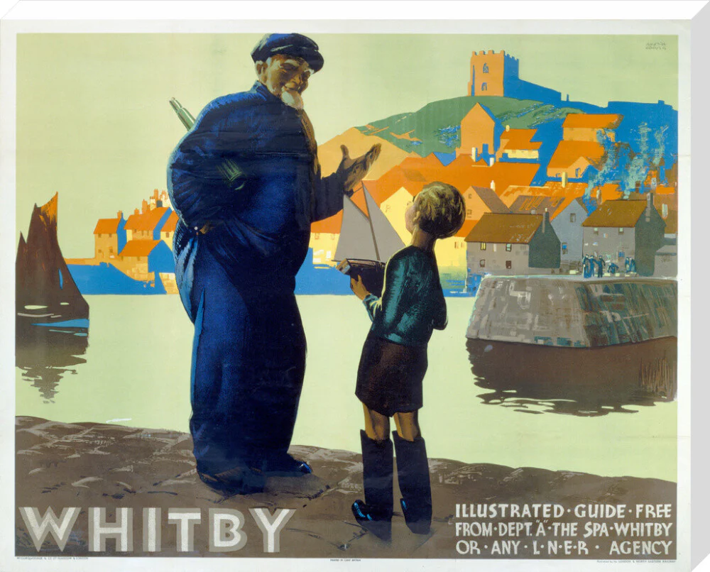 'Whitby', LNER poster, 1923. - Image 34