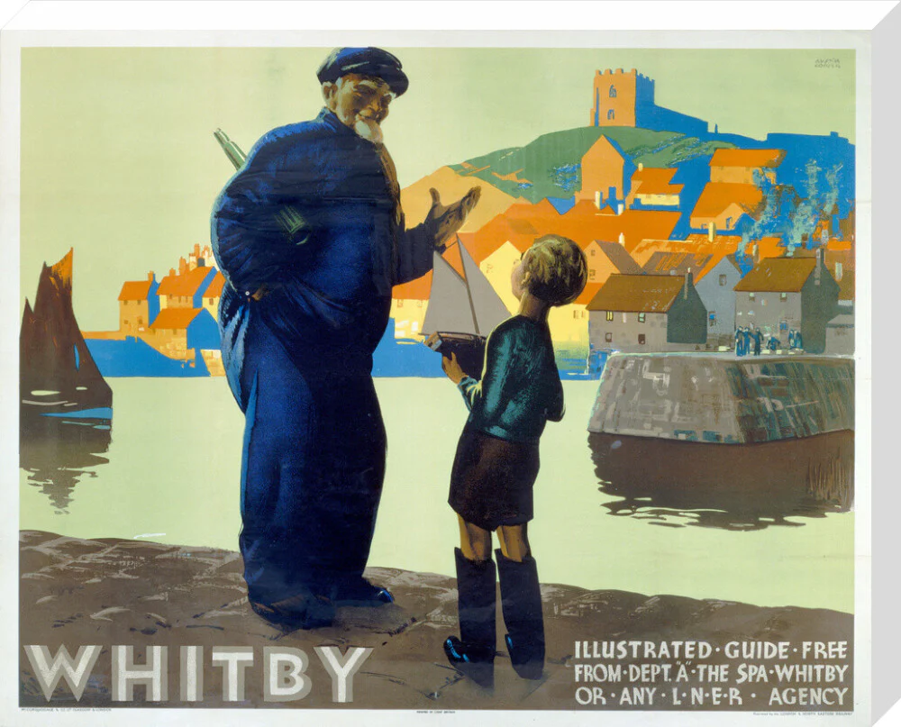 'Whitby', LNER poster, 1923. - Image 66