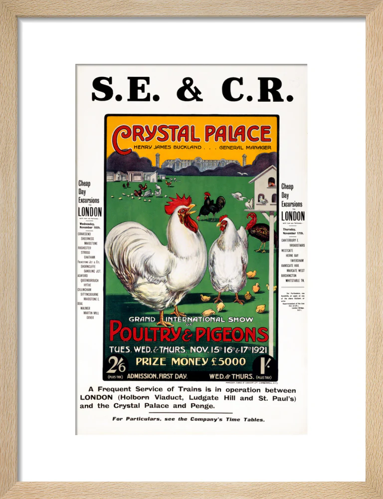 SECR poster, 1921. - Image 11