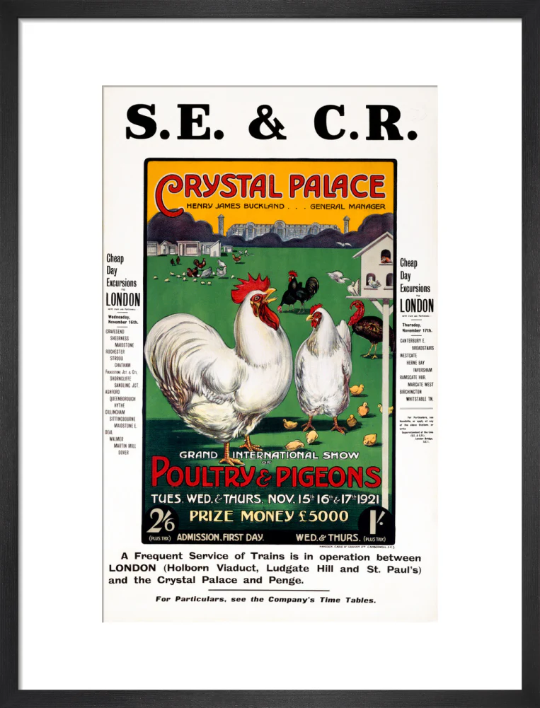 SECR poster, 1921. - Image 13