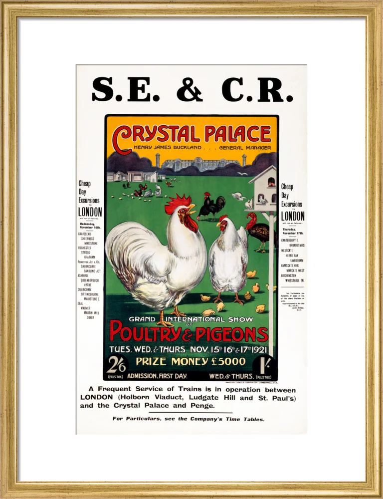 SECR poster, 1921. - Image 15