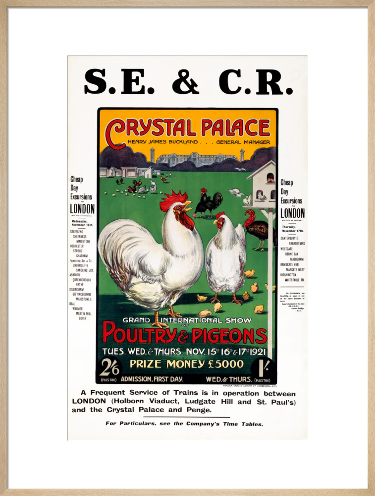 SECR poster, 1921. - Image 26