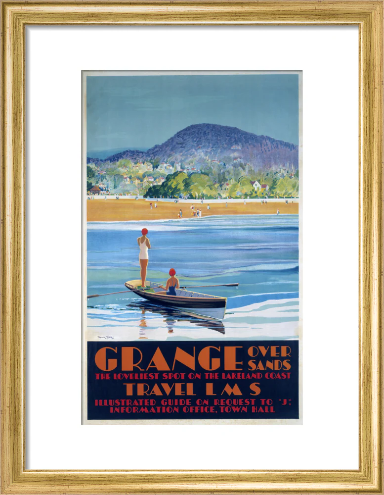 ‘Grange over Sands’, LMS poster, 1923-1947. - Image 10
