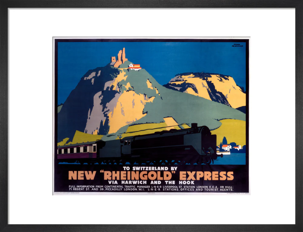 ‘New Rheingold Express’, LNER poster, 1935. - Image 13