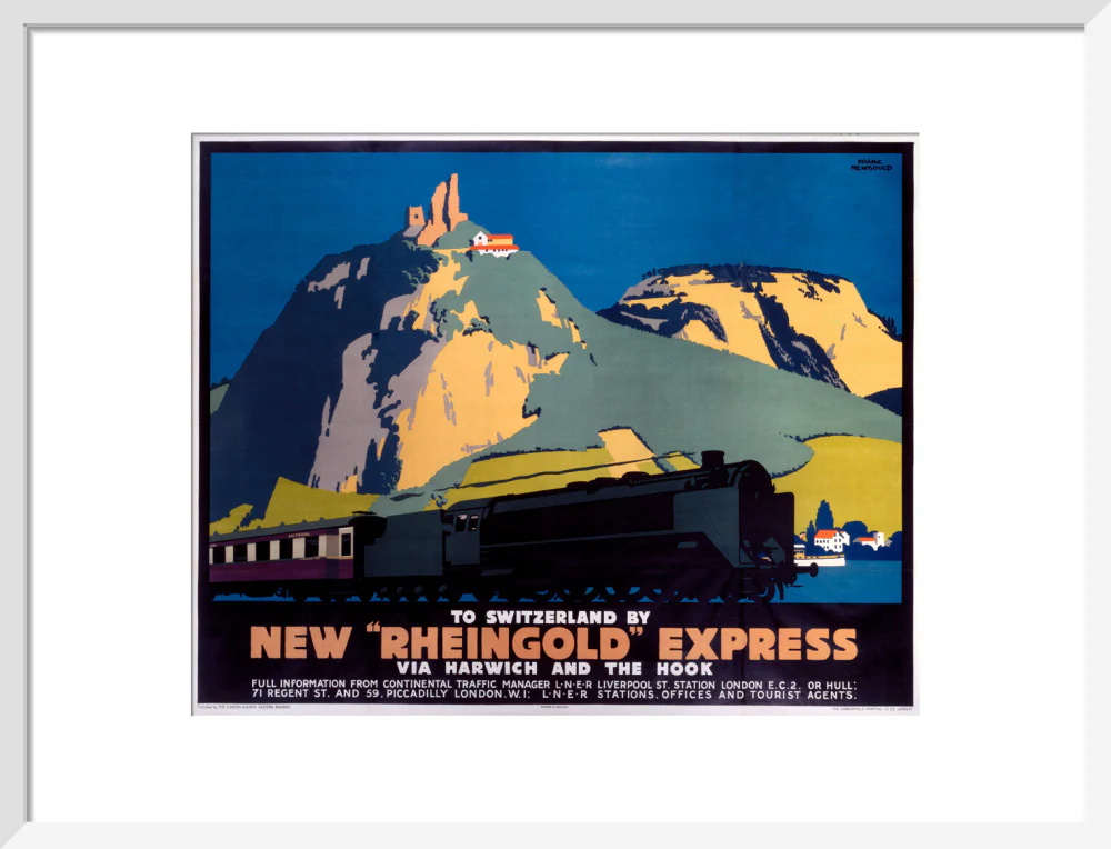 ‘New Rheingold Express’, LNER poster, 1935. - Image 14
