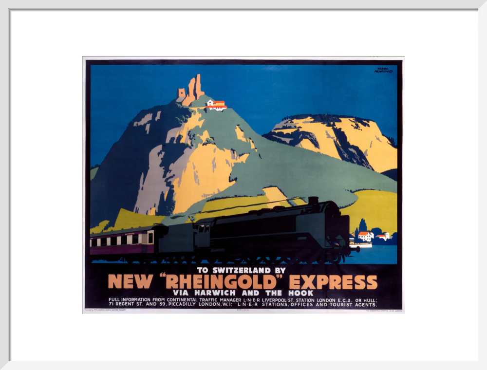 ‘New Rheingold Express’, LNER poster, 1935. - Image 19