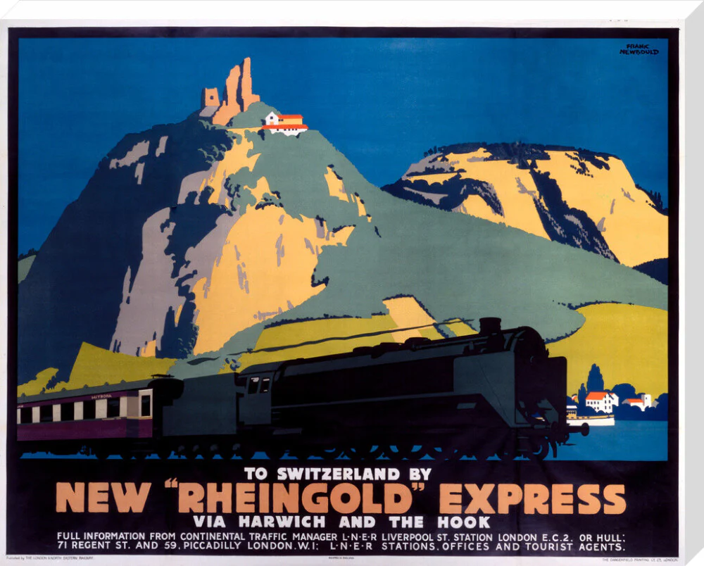 ‘New Rheingold Express’, LNER poster, 1935. - Image 34