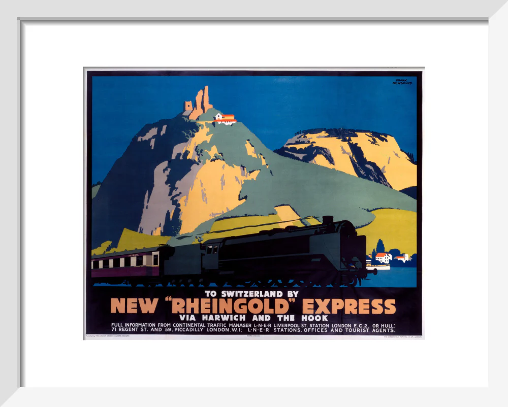 ‘New Rheingold Express’, LNER poster, 1935. - Image 37