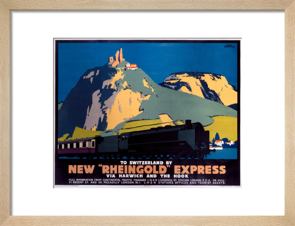 ‘New Rheingold Express’, LNER poster, 1935. - Image 44