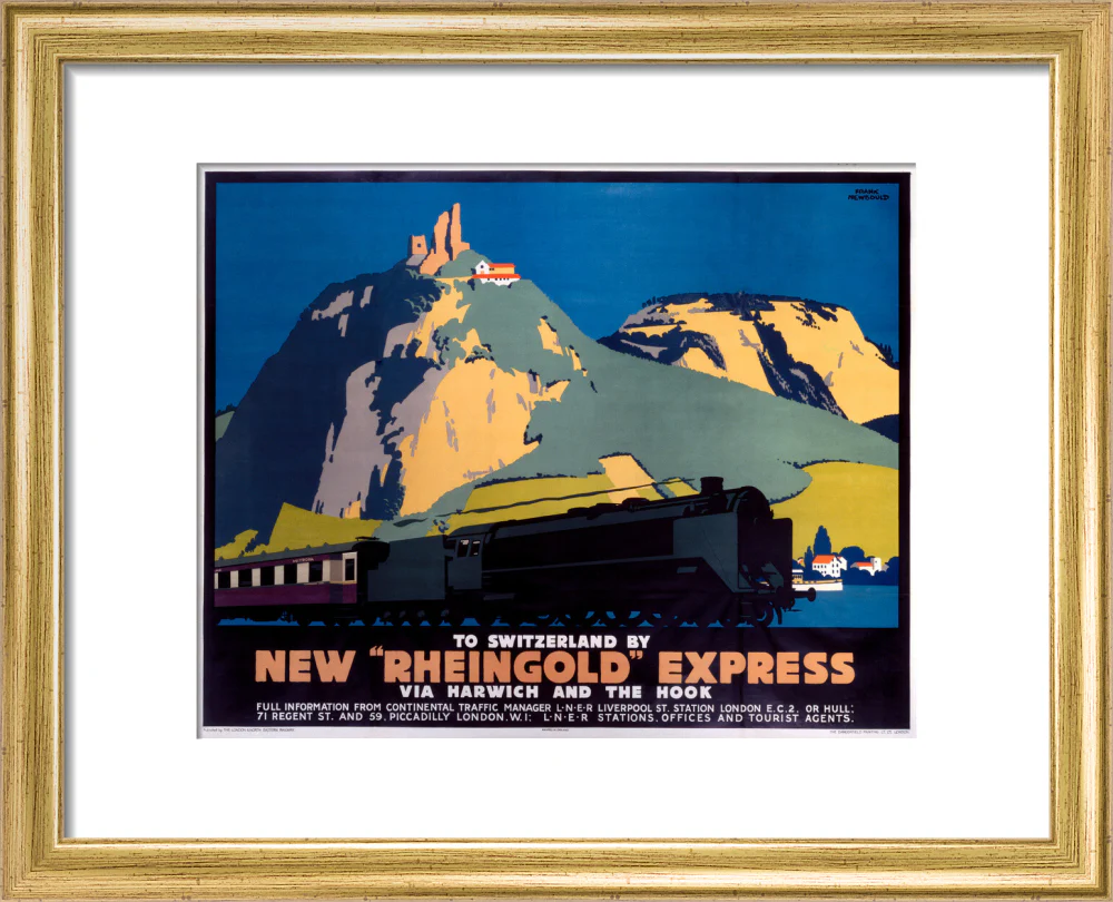 ‘New Rheingold Express’, LNER poster, 1935. - Image 5