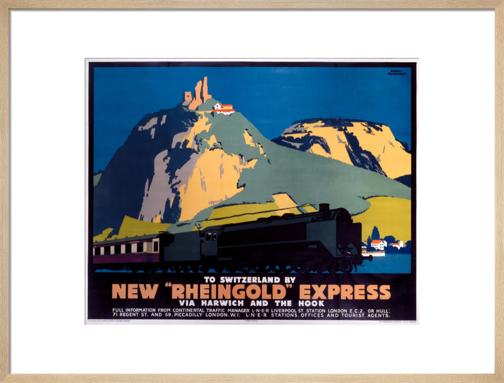 ‘New Rheingold Express’, LNER poster, 1935. - Image 54