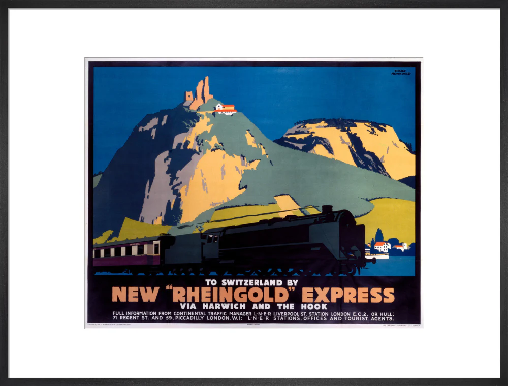 ‘New Rheingold Express’, LNER poster, 1935. - Image 56