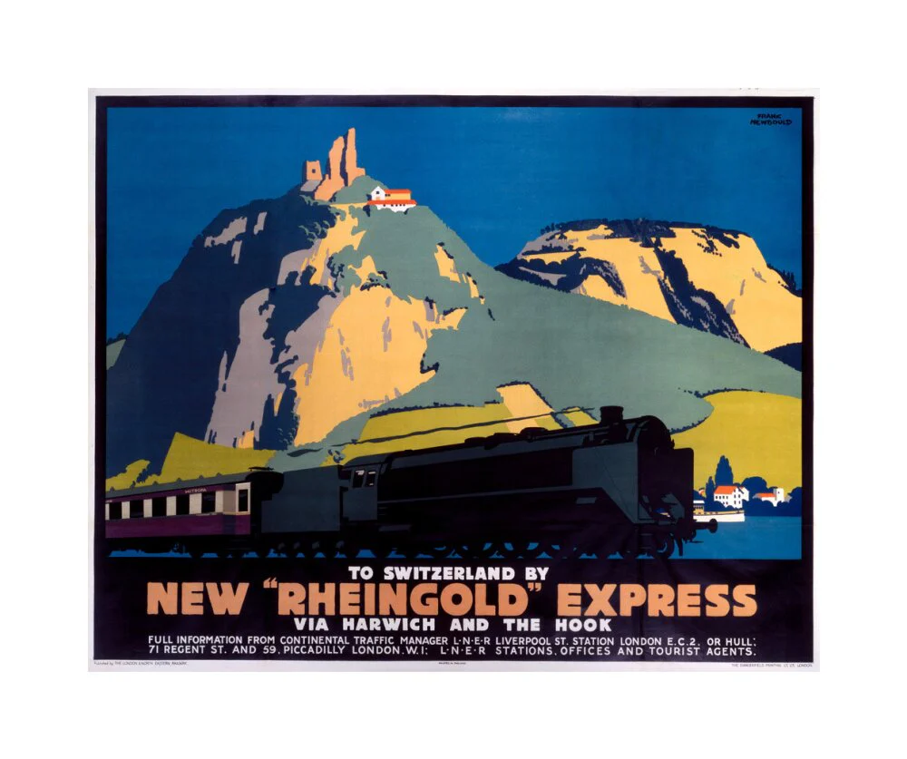 ‘New Rheingold Express’, LNER poster, 1935. - Image 61