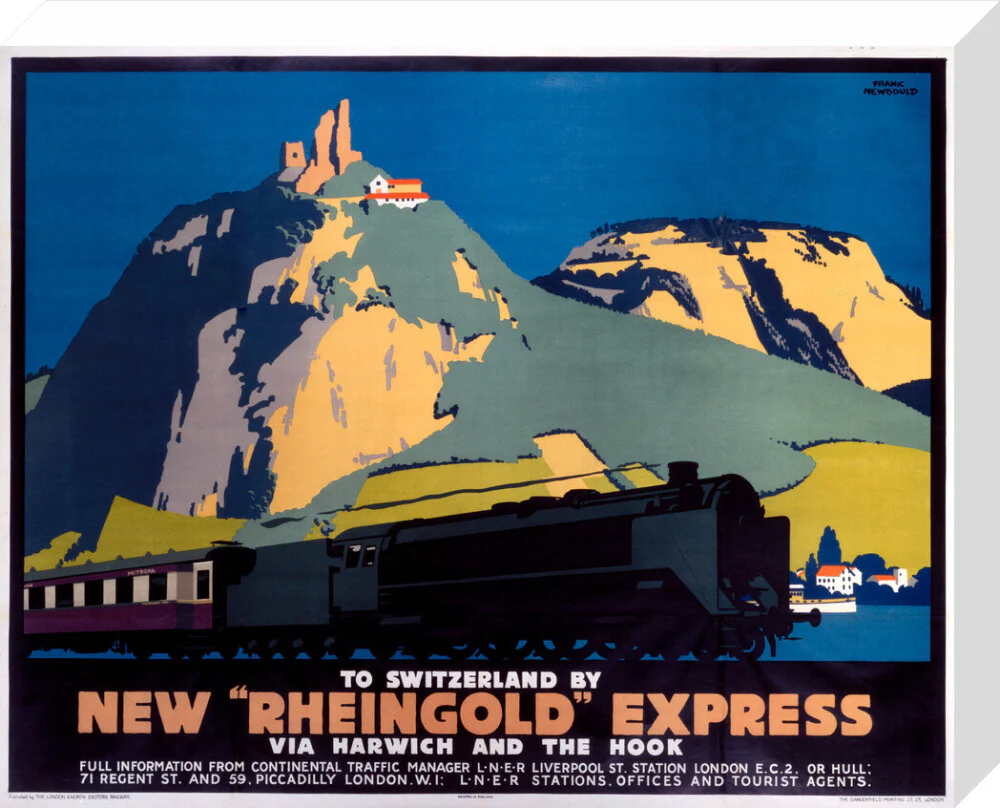 ‘New Rheingold Express’, LNER poster, 1935. - Image 65