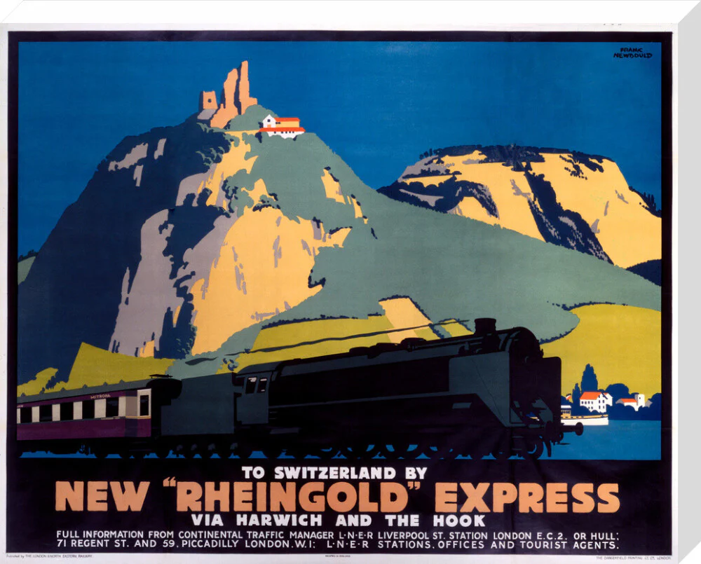 ‘New Rheingold Express’, LNER poster, 1935. - Image 66