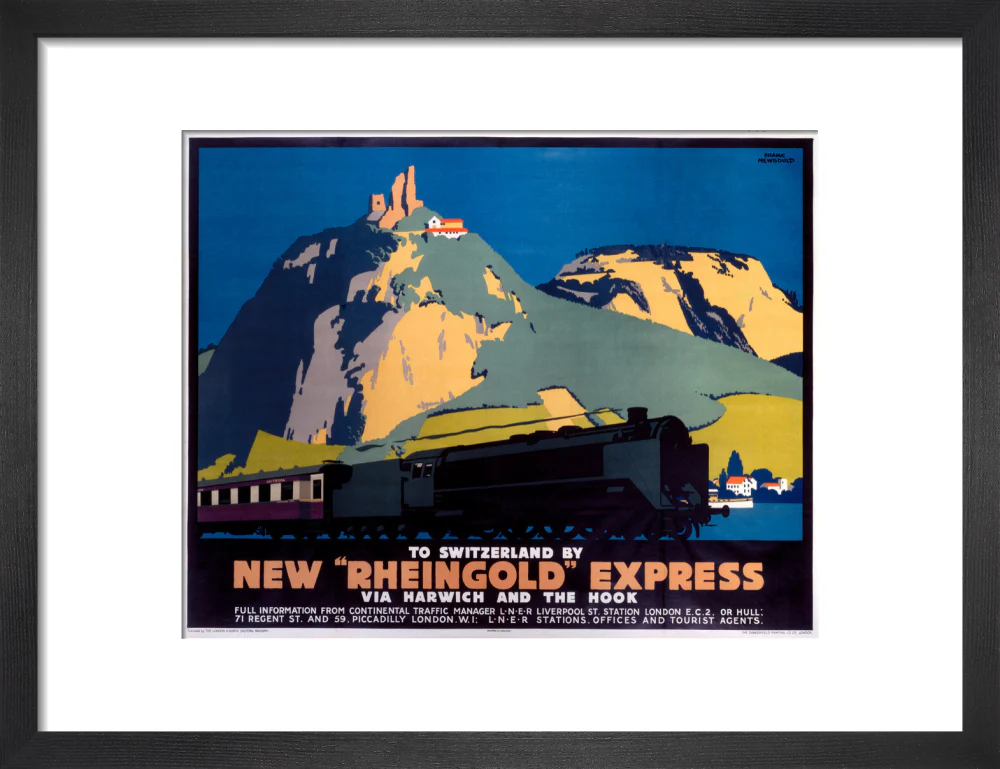 ‘New Rheingold Express’, LNER poster, 1935. - Image 8