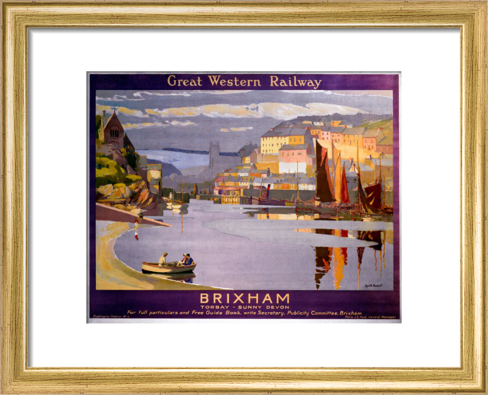 ‘Brixham’, GWR poster, 1923-1947. - Image 38