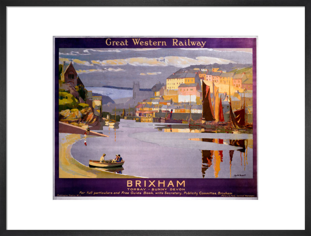 ‘Brixham’, GWR poster, 1923-1947. - Image 51