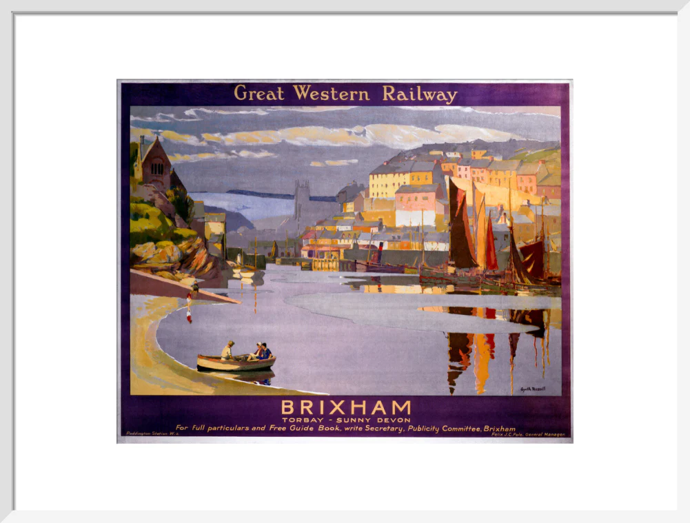 ‘Brixham’, GWR poster, 1923-1947. - Image 52