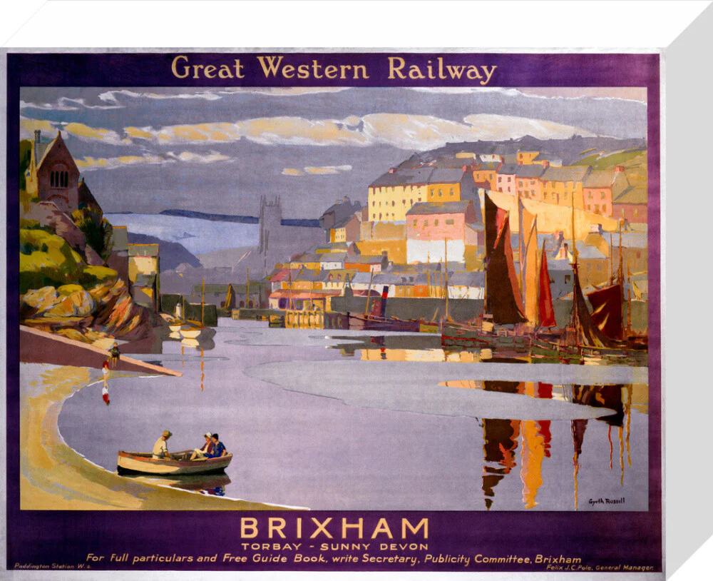 ‘Brixham’, GWR poster, 1923-1947. - Image 64