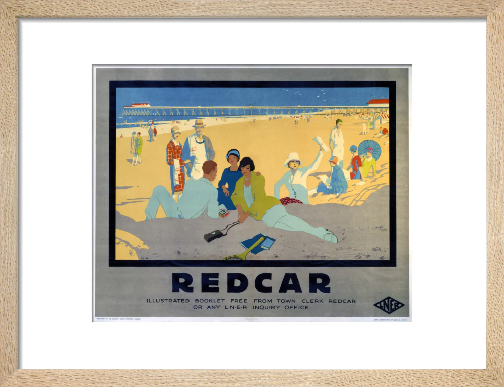 ‘Redcar’, LNER poster, 1930. - Image 11